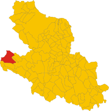 Localisation de Carsoli