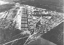 Oblique aerial photo of March Field, taken in March 1932 looking southeast to northwest