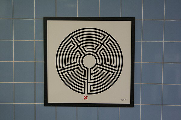 Labyrinth by Mark Wallinger