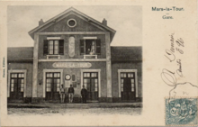 Ancienne gare de Mars-la-Tour, vers 1900.