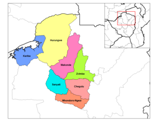 <span class="mw-page-title-main">Makonde District</span> District in Zimbabwe