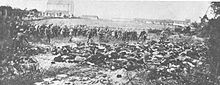 German mass murder of civilians in Sabac, Serbia 1941. Mass murder of civilians in Serbia 1941.jpg