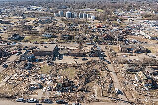 2021 Western Kentucky tornado 2021 tornado in Kentucky, United States
