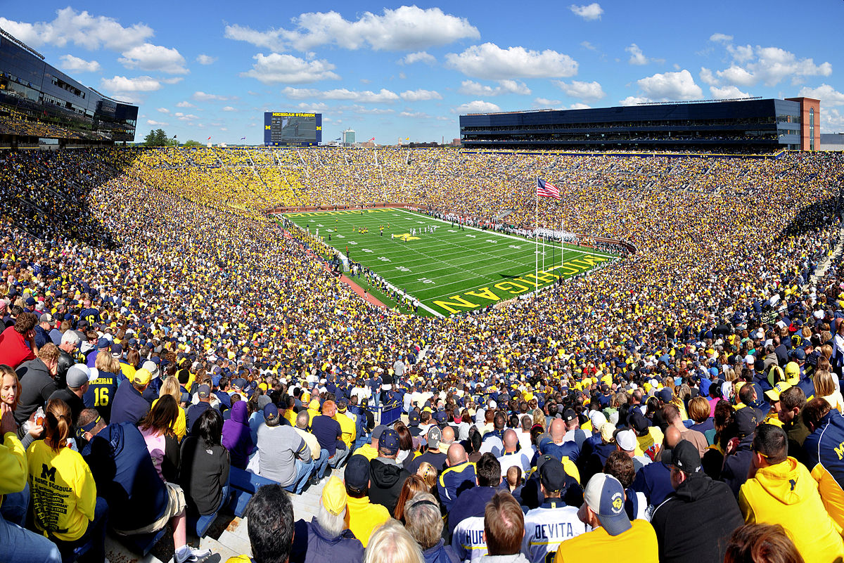 Michigan Stadium Student Section Seating Chart