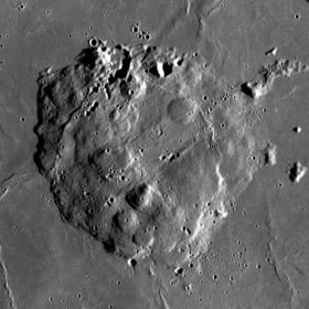 Мозаика снимков Lunar Reconnaissance Orbiter