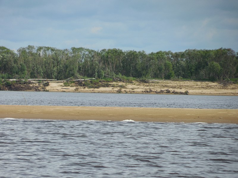 File:Motorboat by Verkhnaya Dvina, Kotlas - Toima - panoramio (175).jpg