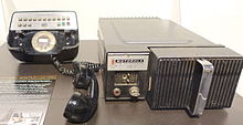 Motorola Carphone Model TLD-1100, 1964, view 1 - National Electronics Museum - DSC00184.JPG