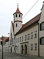 Nördlingen, Heilig-Geist-Spital (mit Spitalkirche), Baldinger Straße