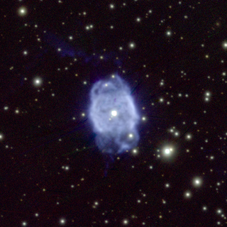 <span class="mw-page-title-main">NGC 40</span> Planetary Nebula in the constellation of Cepheus