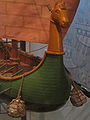 English: A modern model of a Phoenician merchant boat (Hippos) from the 8th century BC. wood. עברית: דגם מודרני של ספינת סוחר פיניקית עתיקה ("היפוס"). ספינות מסוג זה היו בשימוש במאה השמינית לפני הספירה. הדגם עשוי עץ