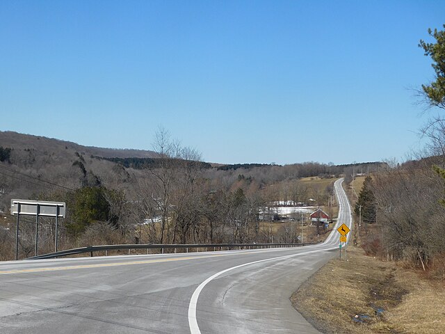 NY 41 in Willets, north of NY 26