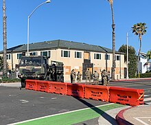 California National Guard in Santa Monica on June 7 National Guard in Santa Monica.jpg