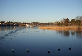 Vy från Tattbybron mot söder