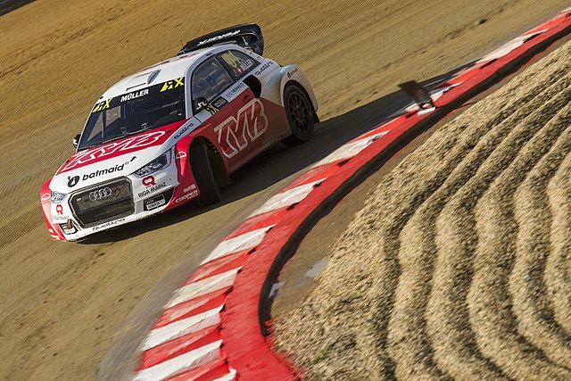 Müller became the first Swiss to race in World RX