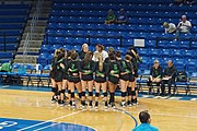 North Texas huddle