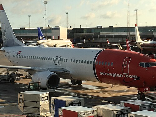 Norwegian Air in Stockholm