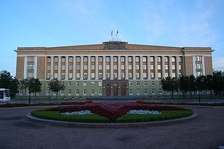 Oblast government seat in Sophia Square, completed in 1959