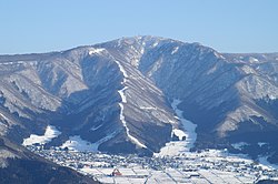 Vista da vila de Nozawaonsen