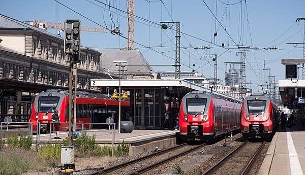 Bombardier Talent 2 at Nürnberg Hbf