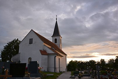 St. Bartholomeuskirche in Oberschützen, Österreich