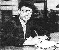 Osamu Tezuka (手塚 治虫), Japanese manga artist, cartoonist, and animator.