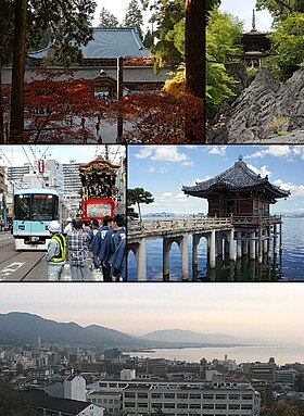 比叡山延暦寺石山寺 大津祭満月寺浮御堂 大津市街