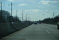 PA TPK westbound approaching bridge over Schuylkill River