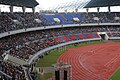 Looking to north tribune of East Kalimantan main stadium