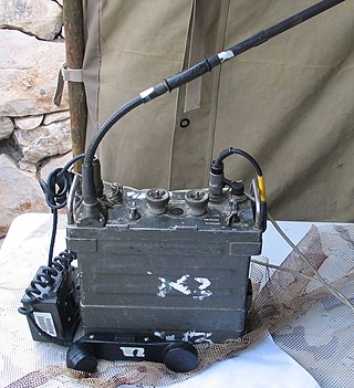 <span class="mw-page-title-main">AN/PRC-77 Portable Transceiver</span> Military tactical radio transceiver