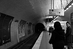 Paris Metro 10 Michel-Ange - Molitor