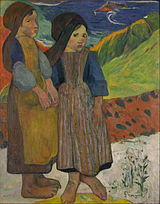 Paul Gauguin - Two Breton Girls by the Sea - Google Art Project.jpg