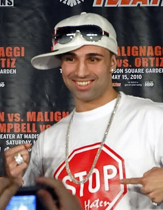 <span class="mw-page-title-main">Paulie Malignaggi</span> American boxer