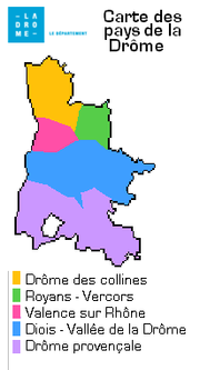 Vignette pour Géographie de la Drôme