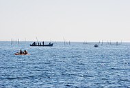 The Black Sea at Vama Veche, Constanța County