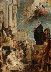 Peter Paul Rubens - Zázraky sv. Františka Xaverského, Modello - Google Art Project.jpg