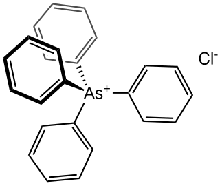 <span class="mw-page-title-main">Tetraphenylarsonium chloride</span> Chemical compound