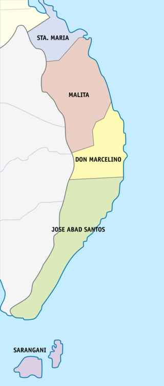 Davao Occidental Map
