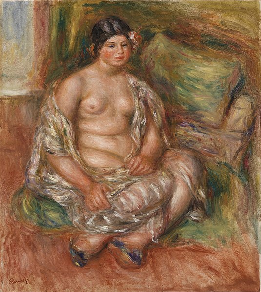 File:Pierre-Auguste Renoir - Seated Odalisque (Odalisque assise) - BF237 - Barnes Foundation.jpg