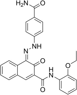 <span class="mw-page-title-main">Naphthol Red</span> Chemical compound