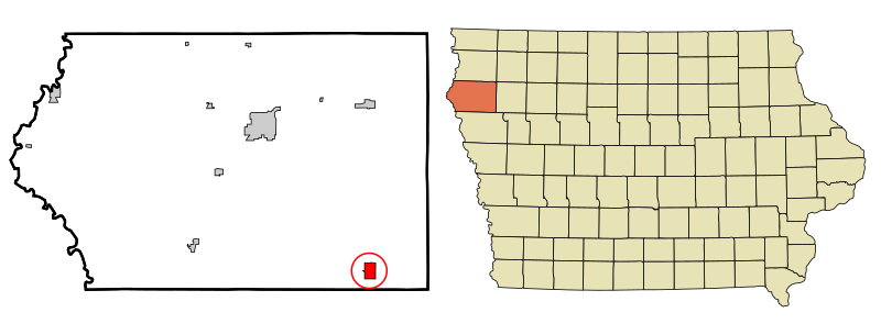 File:Plymouth County Iowa Incorporated and Unincorporated areas Kingsley Highlighted.svg