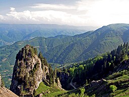 Pontiska bergen nära Trabzon