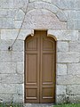 Porta da igrexa parroquial.