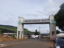 Portal de entrada de Vargem, SC.JPG
