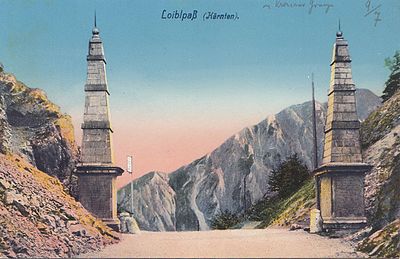 Slika:Postcard of Ljubelj 1914.jpg
