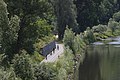 Čeština: Cyklostezka v Zbraslavi-Závisti, vedoucí podél řeky Vltavy English: A cyclist path in Prague-Zbraslav near the Vltava River