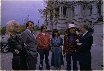 Nelson and guests with President Jimmy Carter in 1978