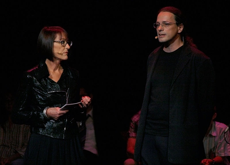 File:Prix Ars Electronica 2008 Christine Schöpf and Gerfried Stocker.jpg