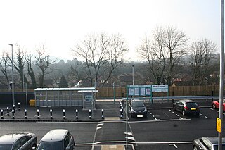 Pye Corner railway station Railway station in Newport, Wales