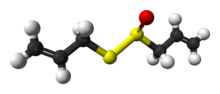 R-allisinin top ve çubuk modeli