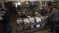 Rainbow 45 record shop, Kadıköy, Istanbul.